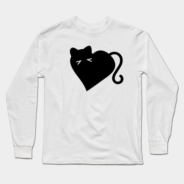 I Heart Cats - I love Cats Long Sleeve T-Shirt by lunalunera